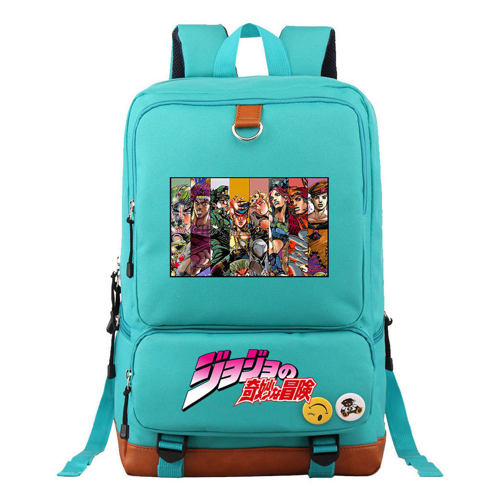 Comic Jojo's Wonderful Adventure, Schoolbags For Young Students, Backpacks For Men And Women, Travel Bags
