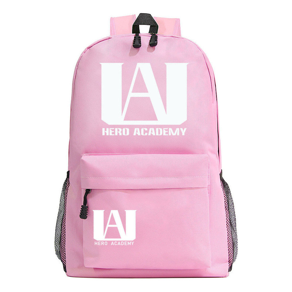 Cartoon Fashion Anime My Hero Academy Printed Youth Student Backpack Men's And Women's Leisure Backpack