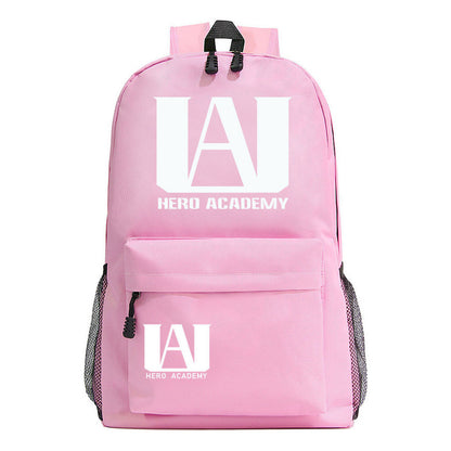 Cartoon Fashion Anime My Hero Academy Printed Youth Student Backpack Men's And Women's Leisure Backpack