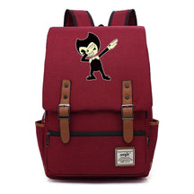 Printed Teenage Student Backpack For Men And Women With Casual Belt Buckle Classic Backpack