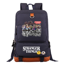 Strange Story Printed Youth Student School Bag Large Capacity Travel Bag Men's And Women's Backpack