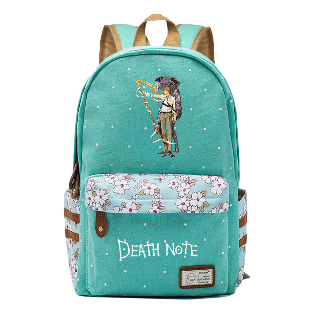 Death Note Night God Moon Youth Girl Student School Bag Leisure Backpack
