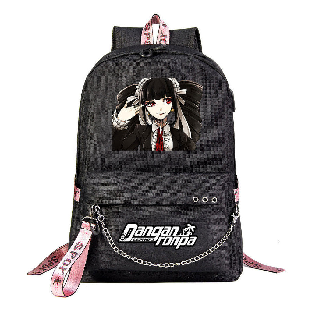 Usb Youth Student Backpack For Men And Women's Leisure Travel Backpack