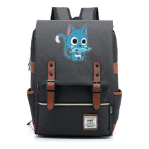 Printed Schoolbag Leisure Belt Buckle Classic Backpack Young Students