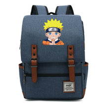 Naruto Printed Teenage Student Backpack For Men And Women, Casual Belt Buckle, Classic Backpack 38*27*12.5cm