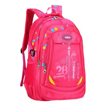 Student Male Splash Proof And Load Reducing Children's Backpack Nylon Backpack