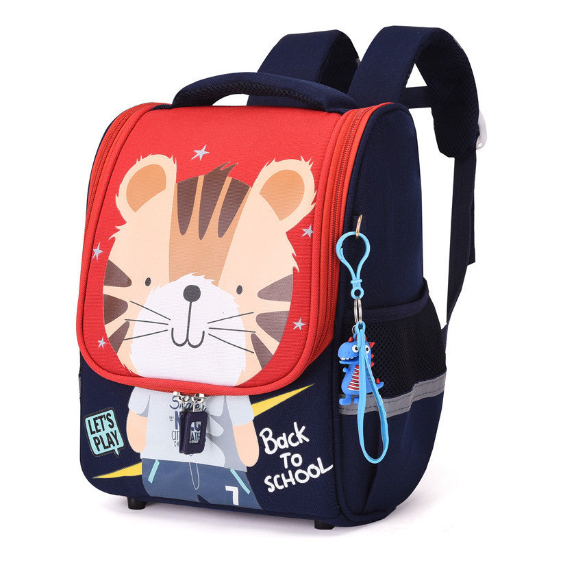 Children's Backpack Spinal Protection And Weight Reduction Backpack
