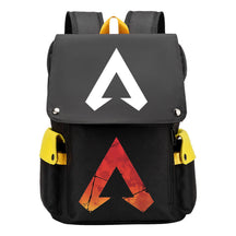 Apex Hero Print Usb Charging Head Youth School Bag Casual Backpack