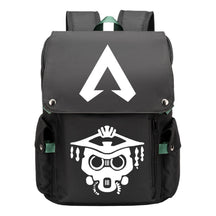 Apex Hero Print Usb Charging Cap Head Style Student School Bag Casual Backpack