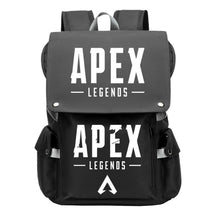 Apex Hero Print Usb Charging Cap Head Style Student School Bag Casual Backpack