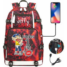 Printed Youth Student Backpack, Backpack, Leisure Travel Backpack