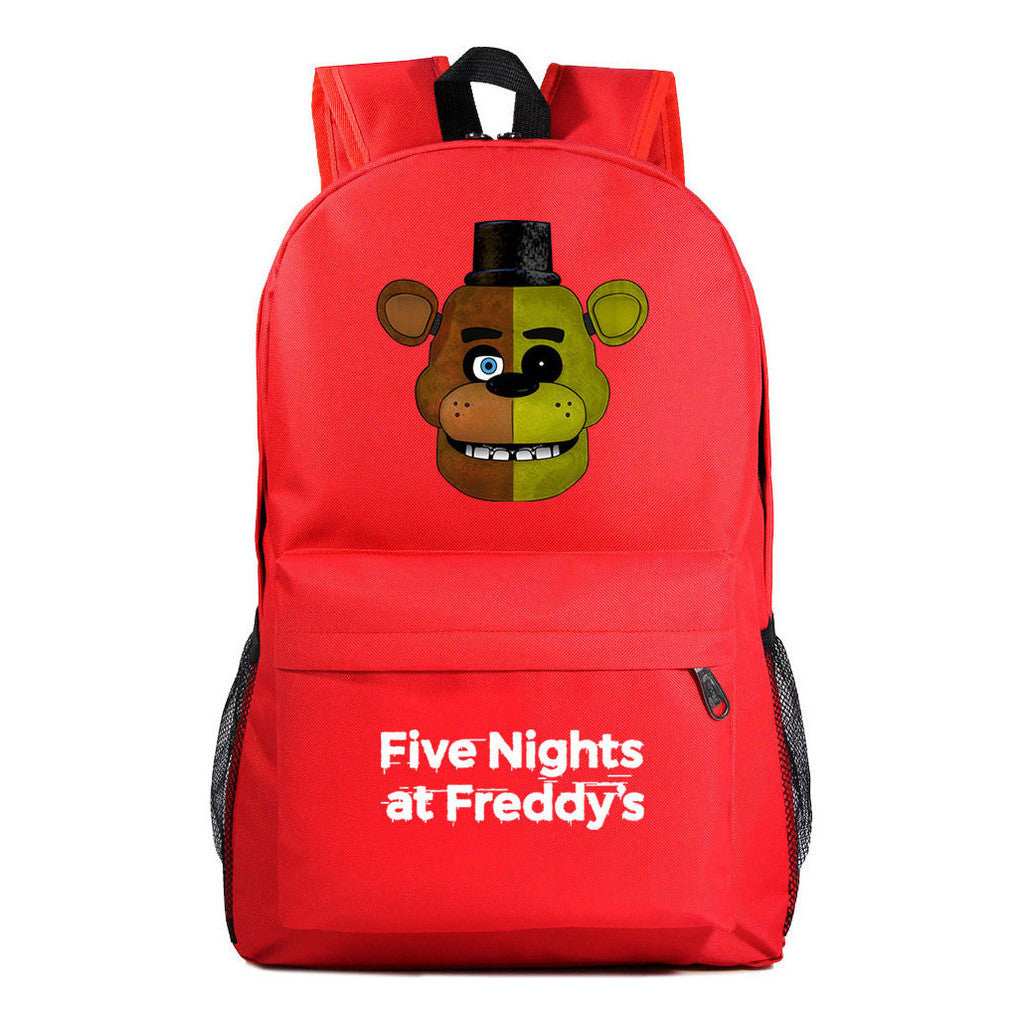 Fashion Toy Bear Game Fashion Starry Sky Youth Student Backpack Men's And Women's Leisure Backpack