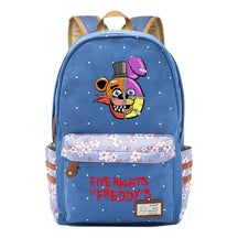 Toy Bear Game Fashion Printed Teenage Girls Student School Bag Men's And Women's Casual Canvas Backpack