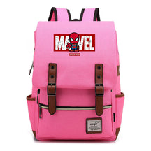 Superhero Printed Youth Student Backpack For Men And Women's Casual Classic Backpack