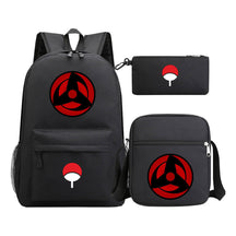 Naruto Starry Sky Youth School Bag Three Piece Set For Boys And Girls Backpack Set