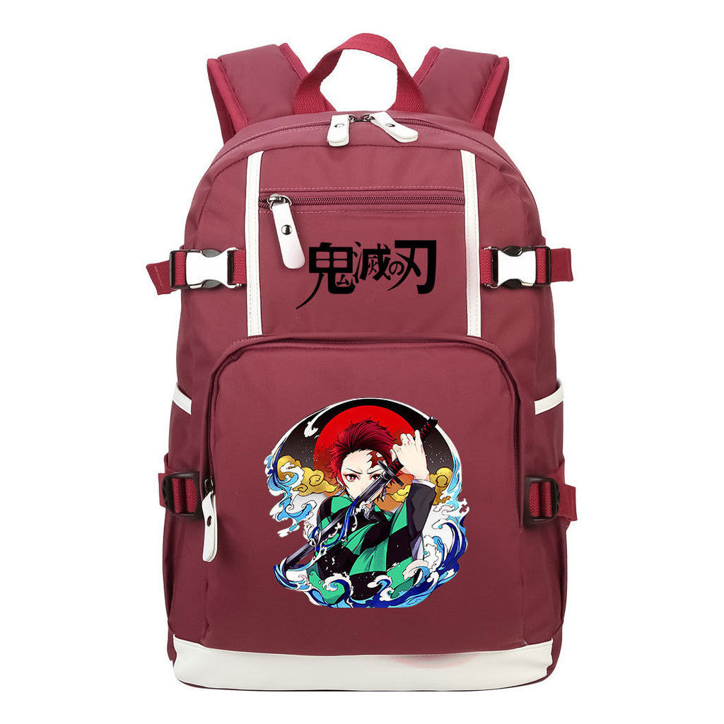 Cartoon Anime, Teenage Student Backpacks, Men's And Women's Backpacks, Leisure Travel Backpacks, Backpacks