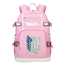 Giant Wings Of Anime Attack, Youth Student School Bag, Men's And Women's Backpack, Leisure Travel Backpack