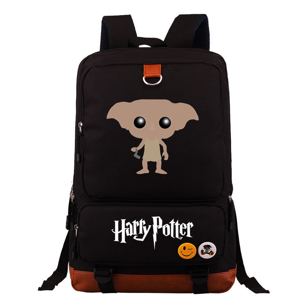 School Of Witchcraft And Wizardry Youth Student Backpack, Large Capacity Travel Bag, Men's And Women's Backpack