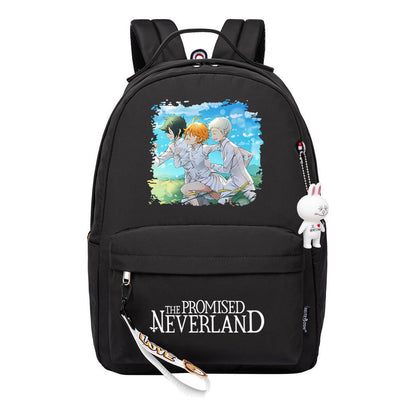 Printed Teenage Student Backpack, Casual Bag, Girl Backpack