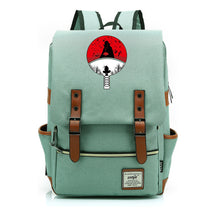 Naruto Printed Teenage Student Backpack For Men And Women, Casual Belt Buckle, Classic Backpack