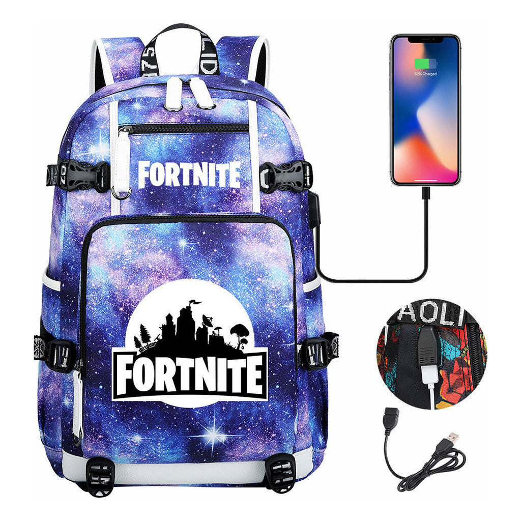 Usb Youth Student Backpack For Men And Women's Travel Backpacks