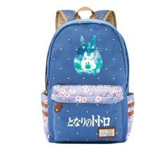 Printed Youth Student School Bag Fragmented Flower Leisure Backpack
