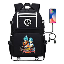 Manga Dragon Ball Usb Youth Student Backpack For Men And Women, Backpack For Leisure Travel