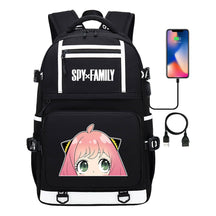 Printed Usb Youth Student Backpack Men's And Women's Backpack Leisure Travel Backpack
