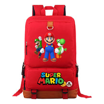 Super Mario Print Youth Student Backpack, Travel Bag, Men's And Women's Backpack