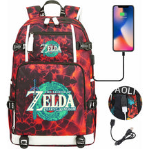 Printed Teenage Student Backpack For Men And Women's Leisure Travel Backpack