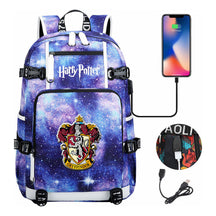Magic School Usb Youth Student Backpack For Men And Women Leisure Travel Backpack