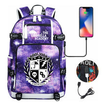 Printed Usb Large Capacity Youth Student Backpack For Men And Women's Leisure Travel Backpack