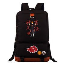 Cartoon Naruto Uchibo Youth Student School Bag Large Capacity Travel Bag Men's And Women's Backpack