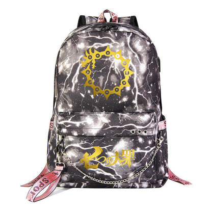 Usb Youth Student Backpack For Boys And Girls Leisure Travel Backpack