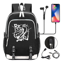 Pirate King Youth School Bag Usb Men's And Women's Leisure Backpack