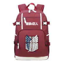 Giant Wings Of Anime Attack, Youth Student School Bag, Men's And Women's Backpack, Leisure Travel Backpack