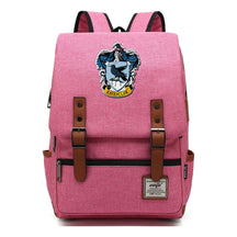 School Of Witchcraft And Wizardry Printed Student School Bag Casual Belt Buckle Classic Backpack