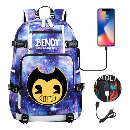 Usb Youth Student Backpack Travel Backpack