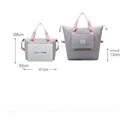 Travel Bag With Large Capacity, Short Distance Travel Bag, Dry And Wet Separation, Lightweight Yoga Bag
