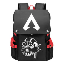Apex Hero Print Usb Charging Cap Head Style Student School Bag Casual Backpack