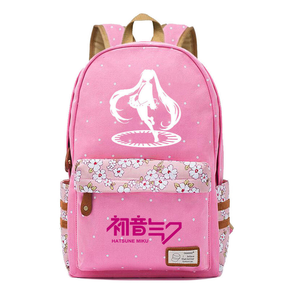 Printed Teenage Primary And Secondary School Backpack For Girls, Casual Backpack