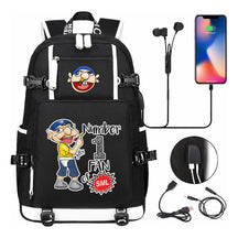 Printed Youth Student Backpack, Backpack, Leisure Travel Backpack