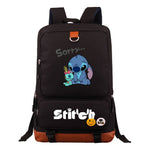 Anime Star Baby Stitch Printed Youth Student School Bag Travel Bag Backpack Travel Backpack