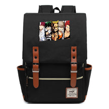 Anime My Heroes Academy Printed Youth Student Backpack Men's And Women's Leisure Belt Buckle Classic Backpack
