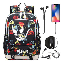 Youth Student Backpack Usb Men's And Women's Leisure Backpack