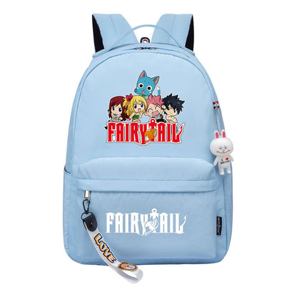 Printed Teenage Student Backpack, Casual Bag, Girl Backpack