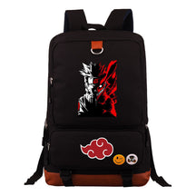 Cartoon Naruto Uchibo Youth Student School Bag Large Capacity Travel Bag Men's And Women's Backpack