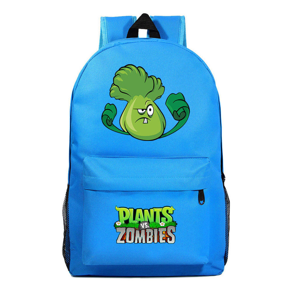 Game Plants Student School Bag Men's And Women's Leisure Backpack
