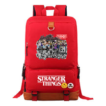 Strange Story Printed Youth Student School Bag Large Capacity Travel Bag Men's And Women's Backpack
