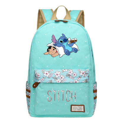 Starcraft Baby Stitch Printed Student Backpack Casual Backpack